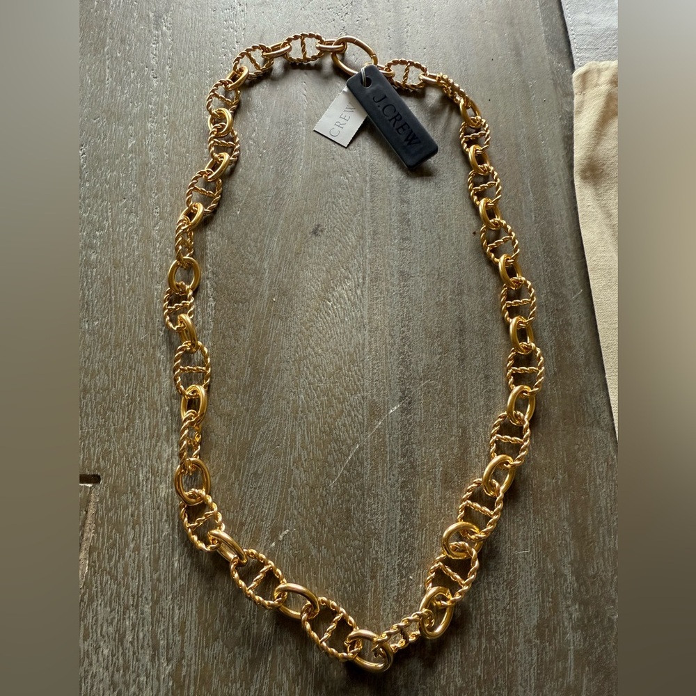 J. Crew Rope Chainlink Necklace - Picture 3 of 8